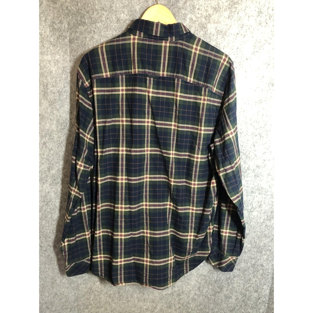 Joules Shirt Mens Large Green Plaid Buchannan Classic Long Sleeve Button Down - Picture 4 of 9